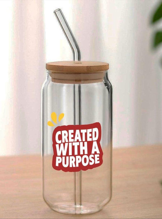 Glass Cup Created With a Purpose Chill Monkey