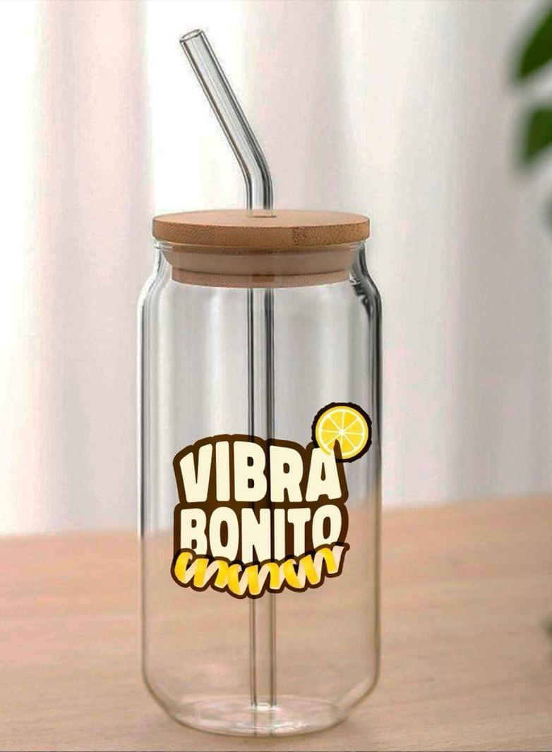 Glass Cup Vibra Bonito Chill Monkey