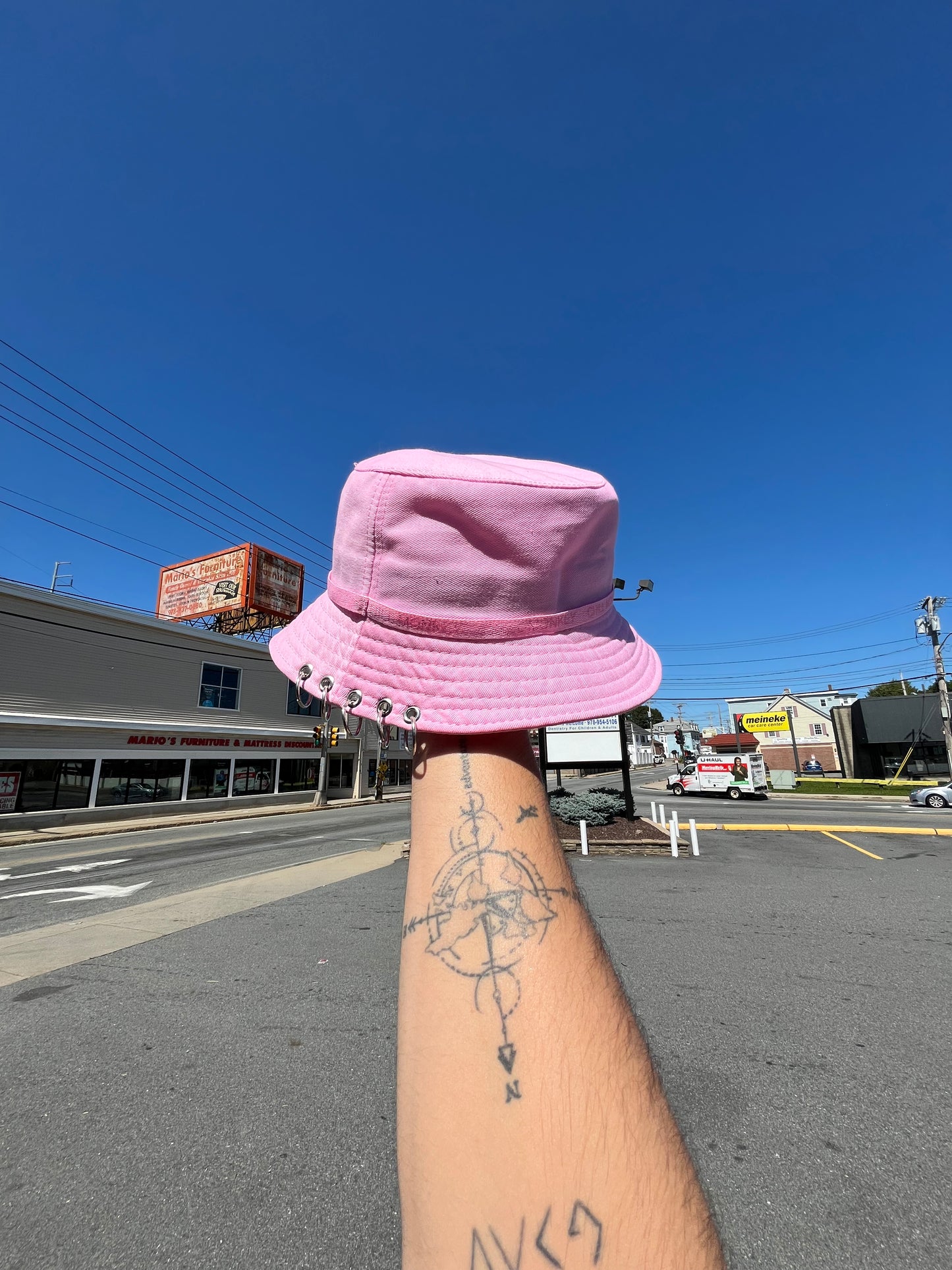 Chill Monkey Bucket Hat Pink