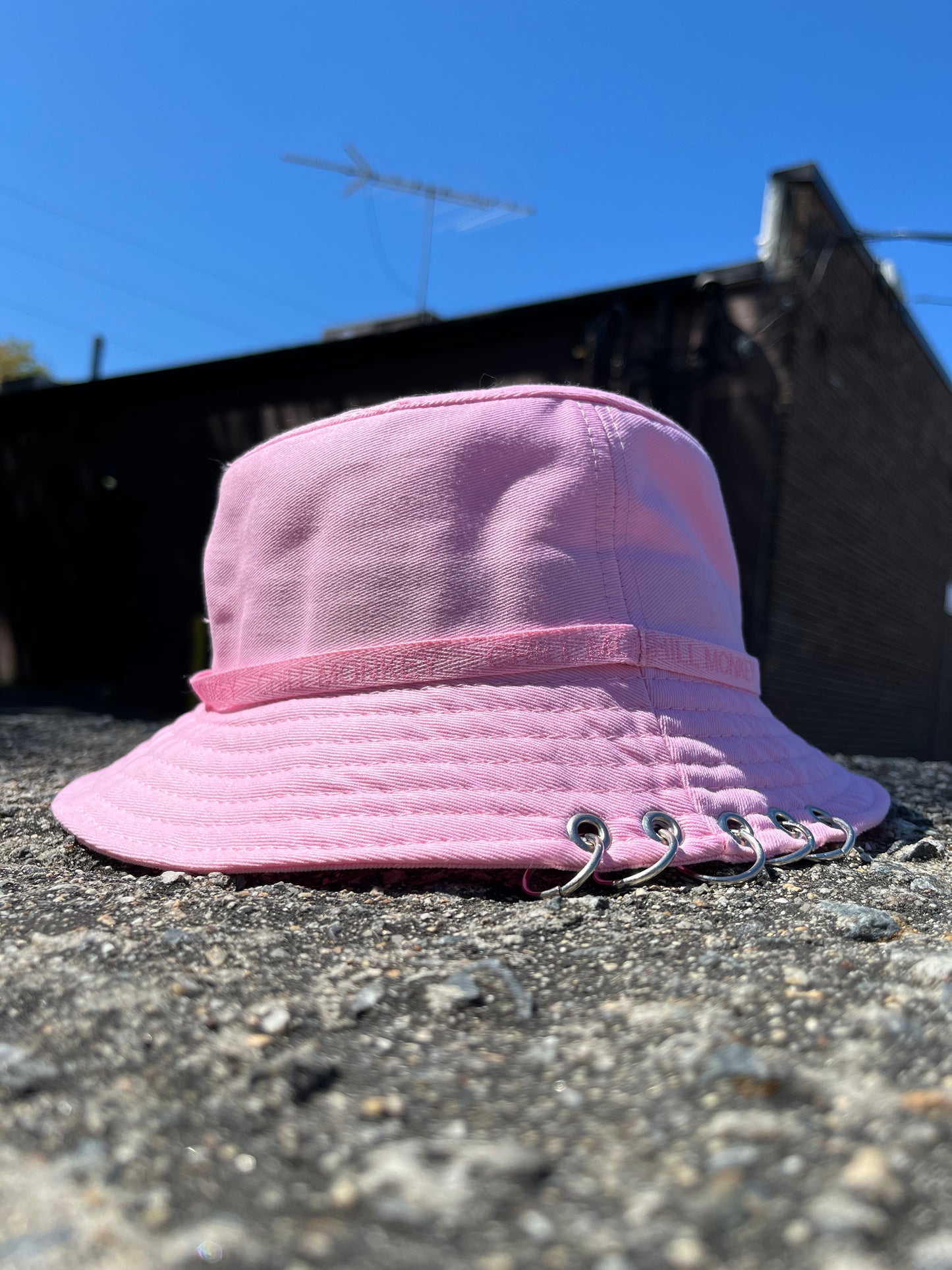 Chill Monkey Bucket Hat Pink