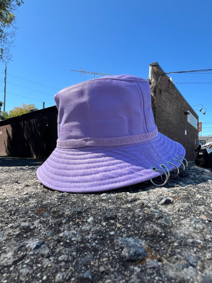 Chill Monkey Bucket Hat Purple