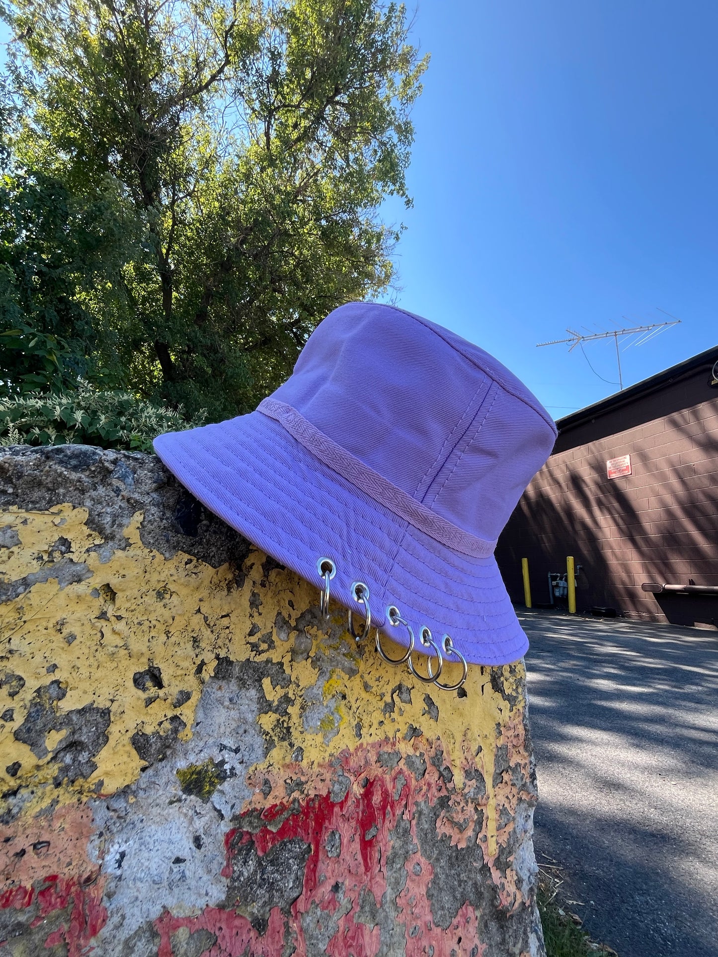 Chill Monkey Bucket Hat Purple