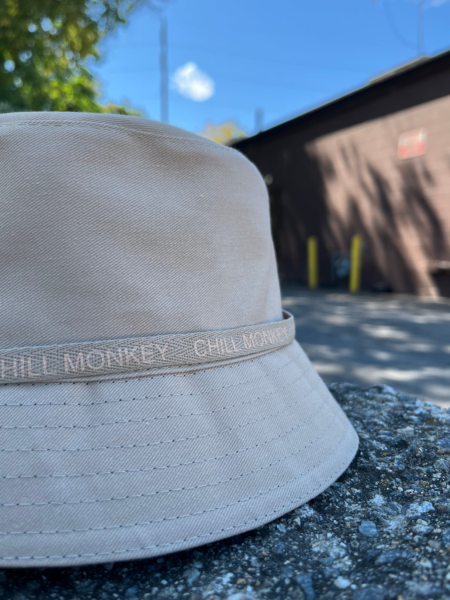 Chill Monkey Bucket Hat Nude