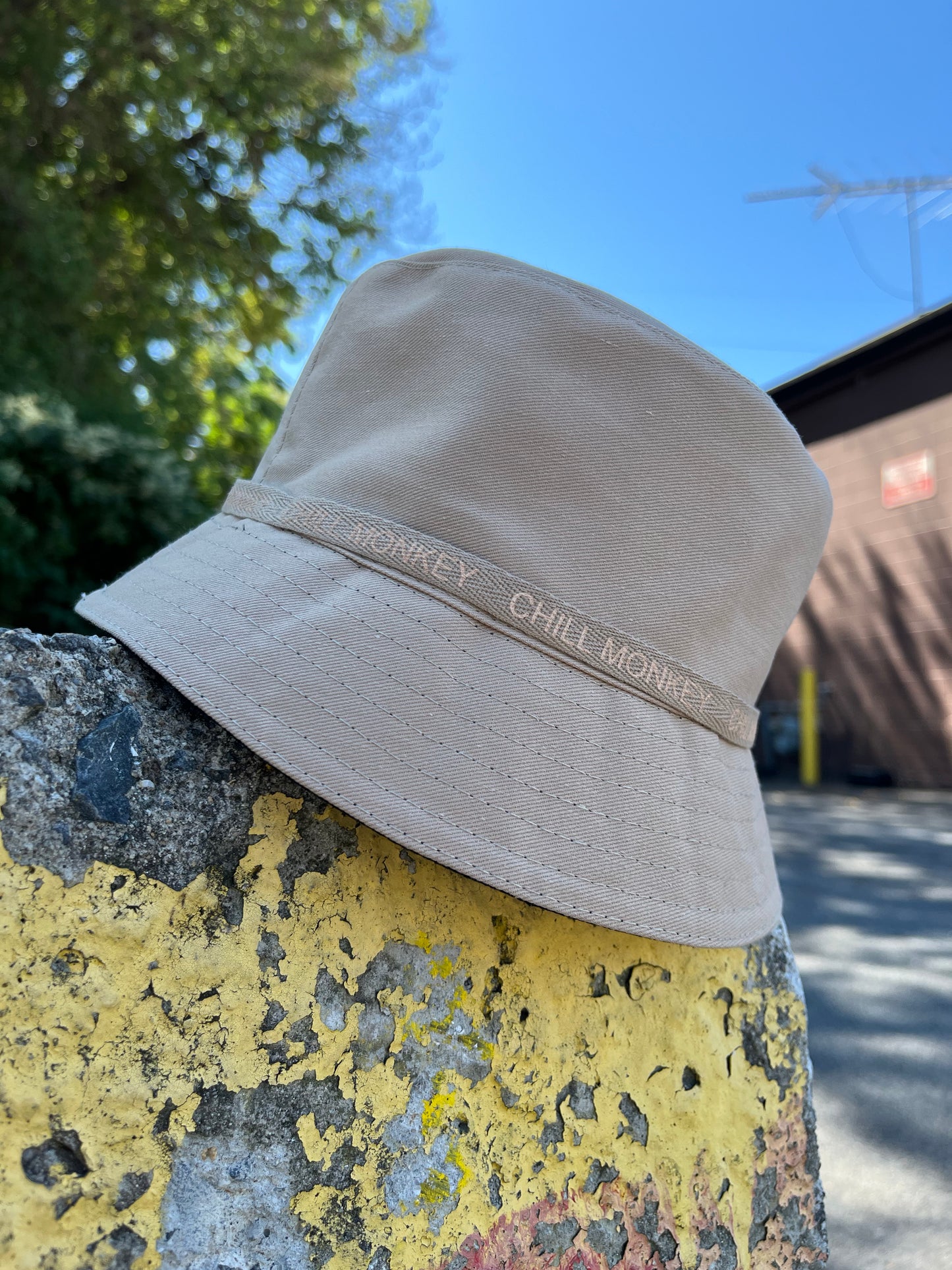 Chill Monkey Bucket Hat Nude