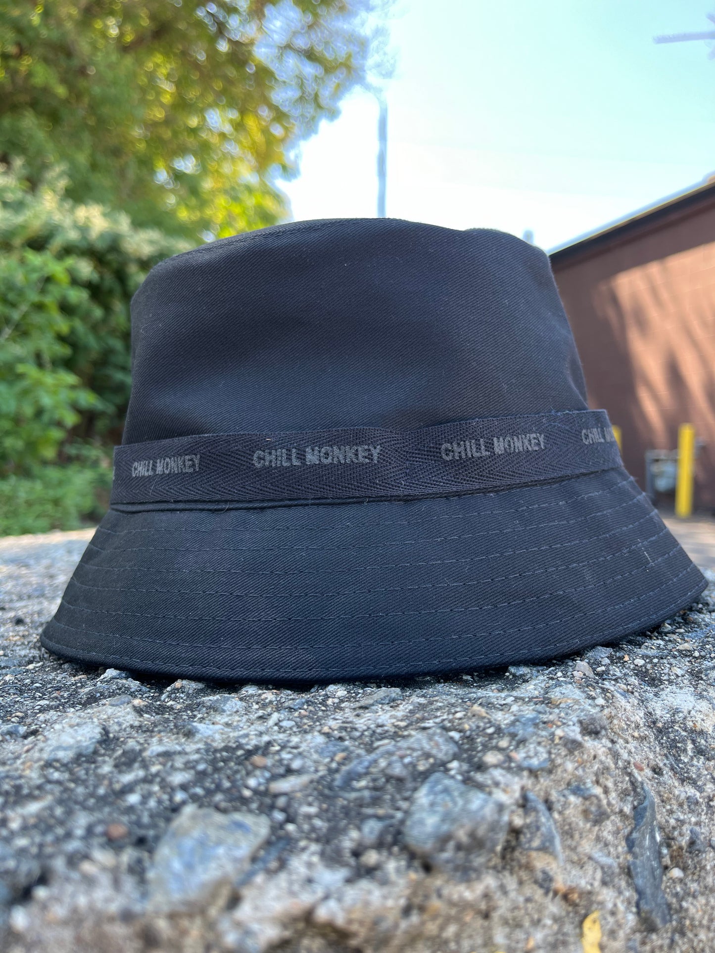 Chill Monkey Bucket Hat Black