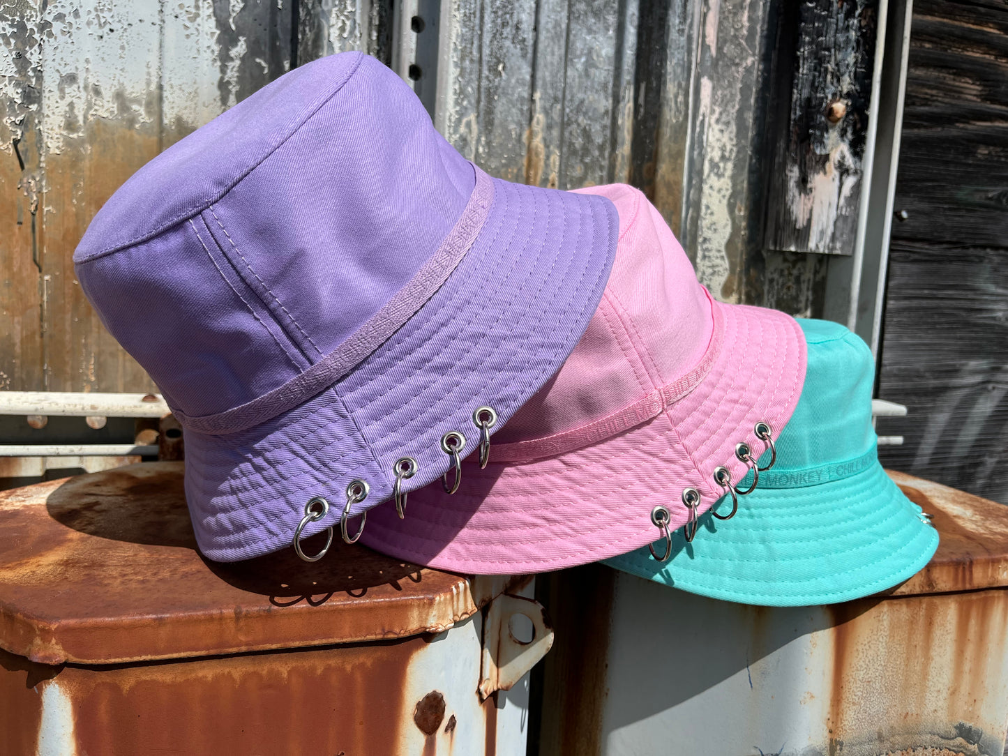 Chill Monkey Bucket Hat Pink