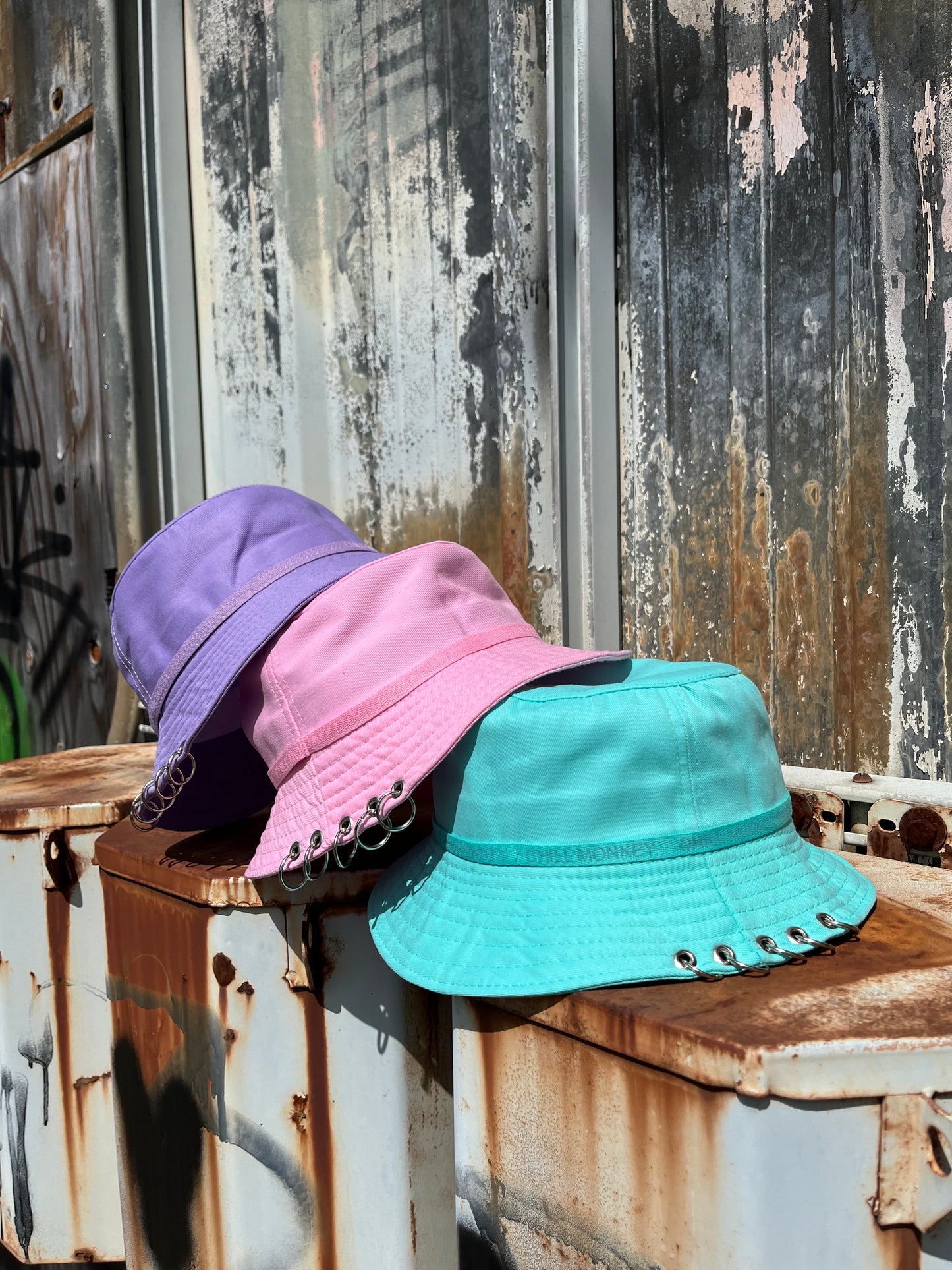 Chill Monkey Bucket Hat Pink