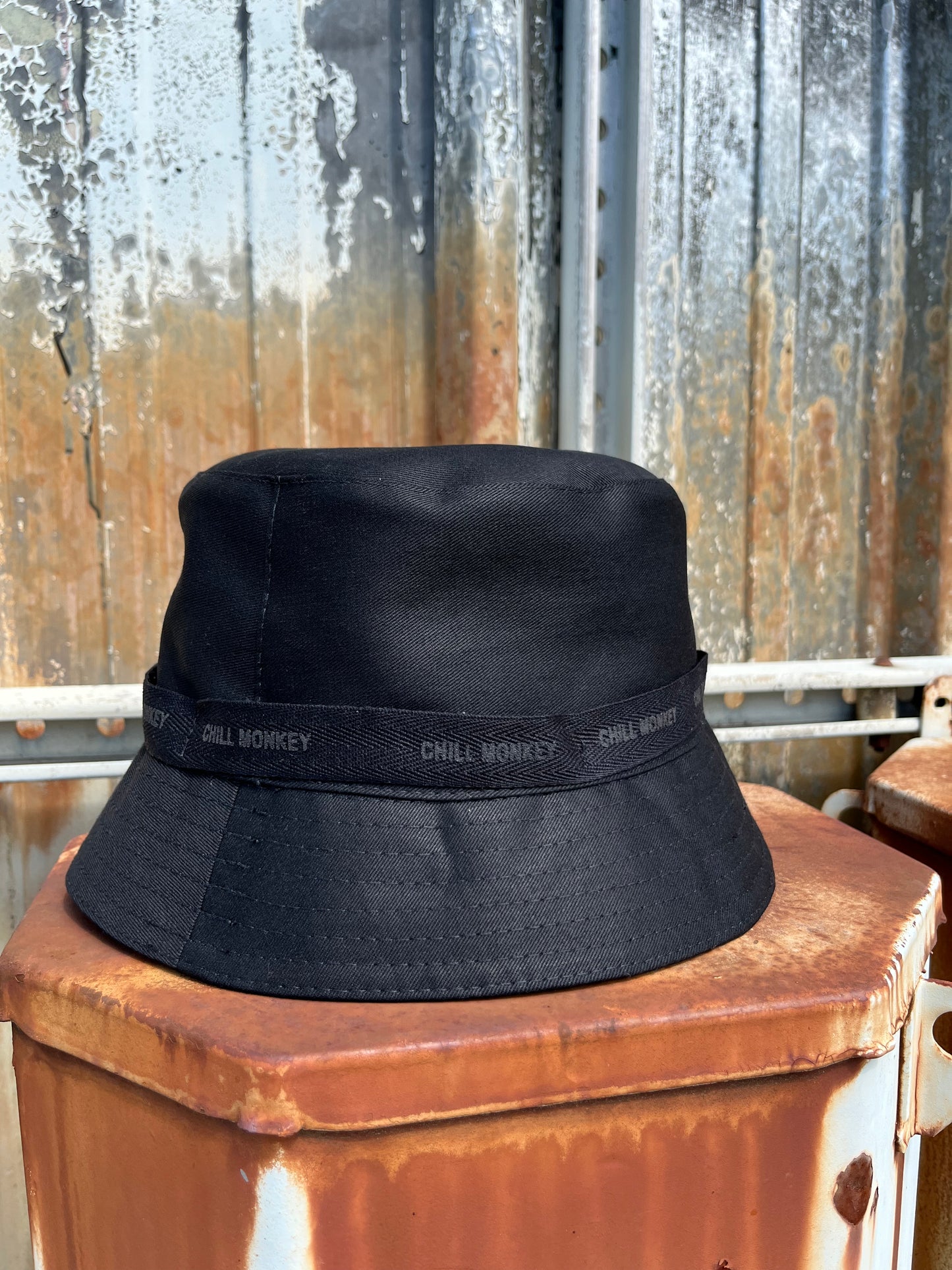 Chill Monkey Bucket Hat Black