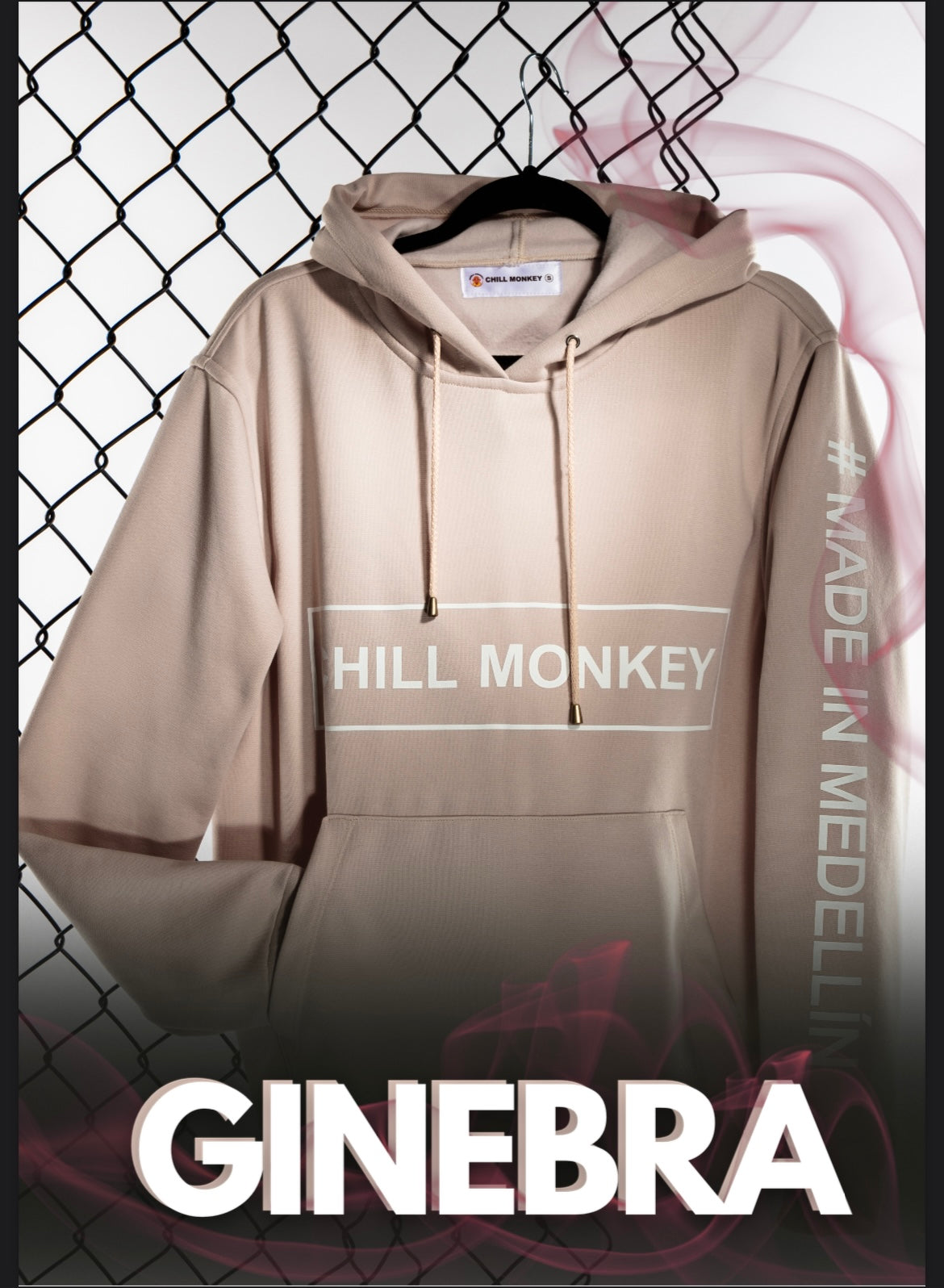 Chill Monkey Ginebra Hoodie 1st Collection